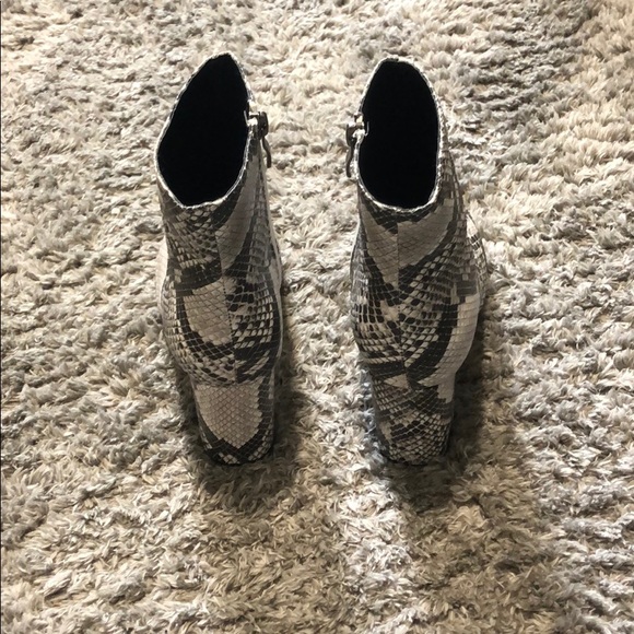 Catherine Snakeskin Booties - Picture 3 of 5